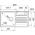 Zlewozmywak Franke Bell BCX 211-86/2 lewa komora 127.0738.577